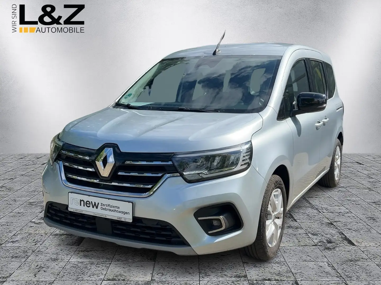Renault Kangoo TCe 130 Edition One *Navi,Klima,SHZ,AHK* Silber - 1
