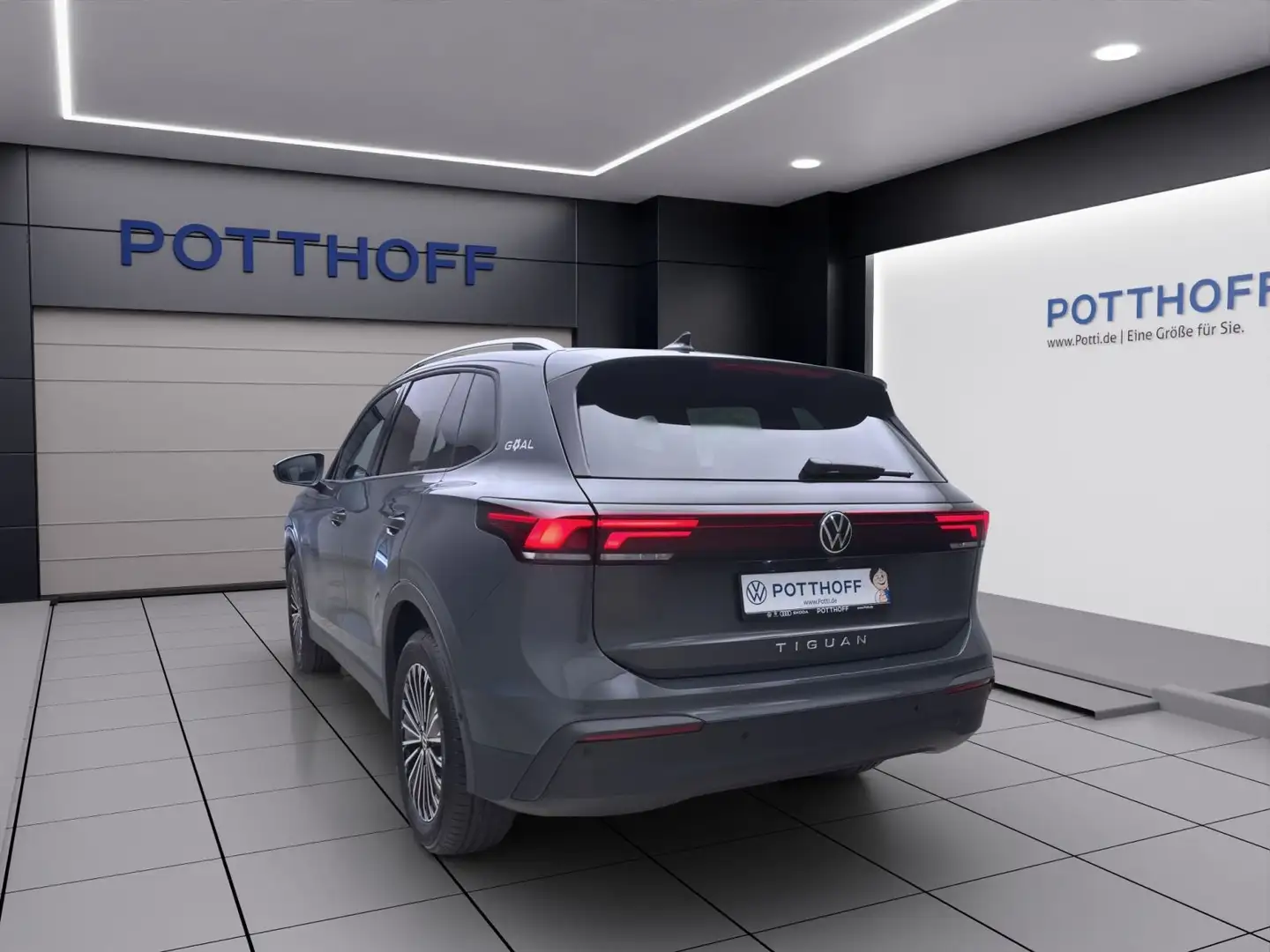 Volkswagen Tiguan 2.0 TDI DSG GOAL AHK KAMERA NAVI SITZHZG Grau - 2