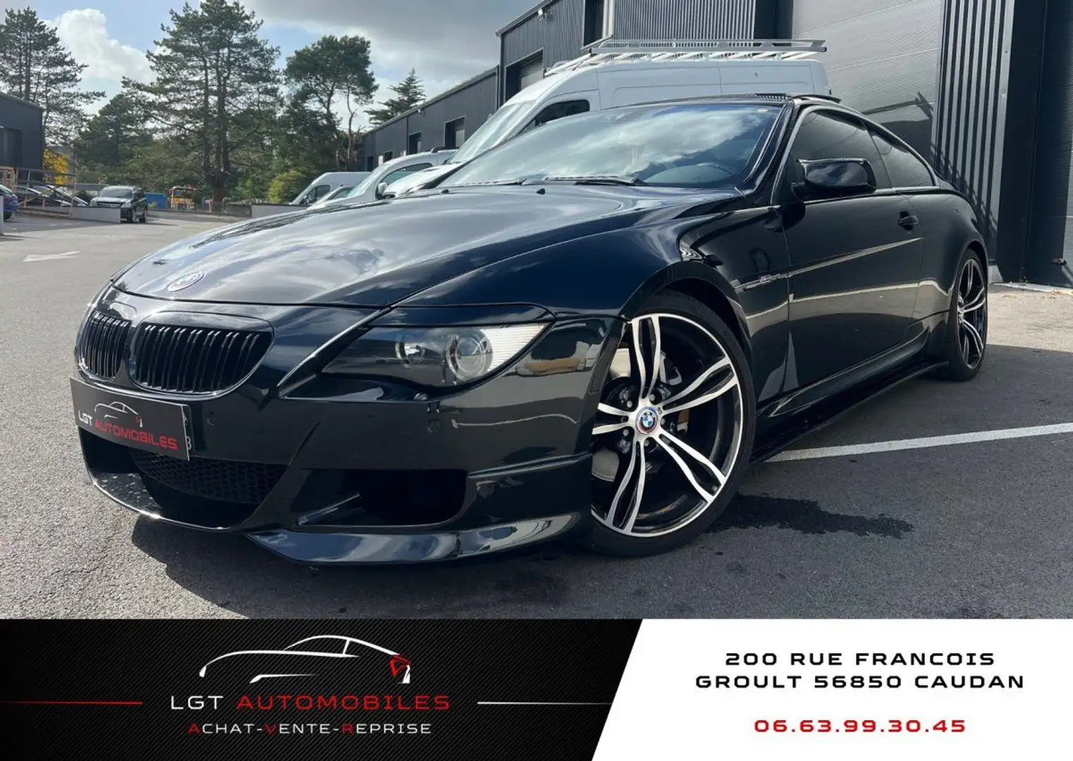 BMW 645 I (E63) 645Ci 333ch Zwart - 1