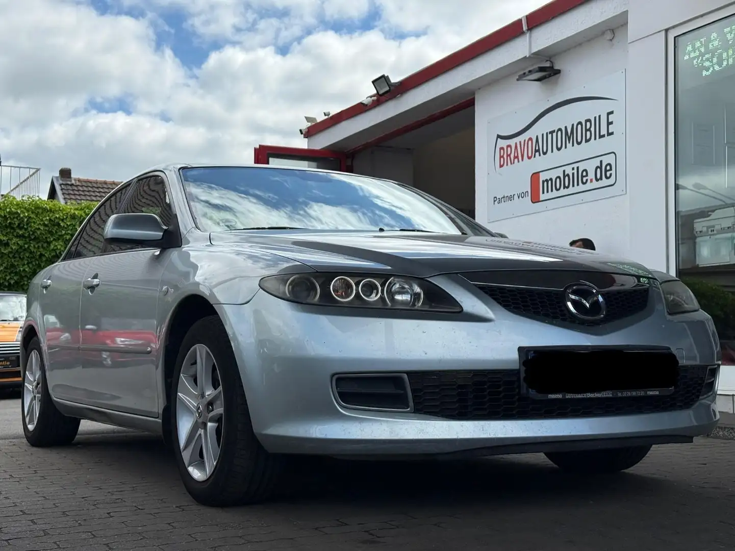 Mazda 6 Lim. 1.8 Exclusive KLIMA/TEMPOMAT/ALUS/AHK/TÜV Ezüst - 1