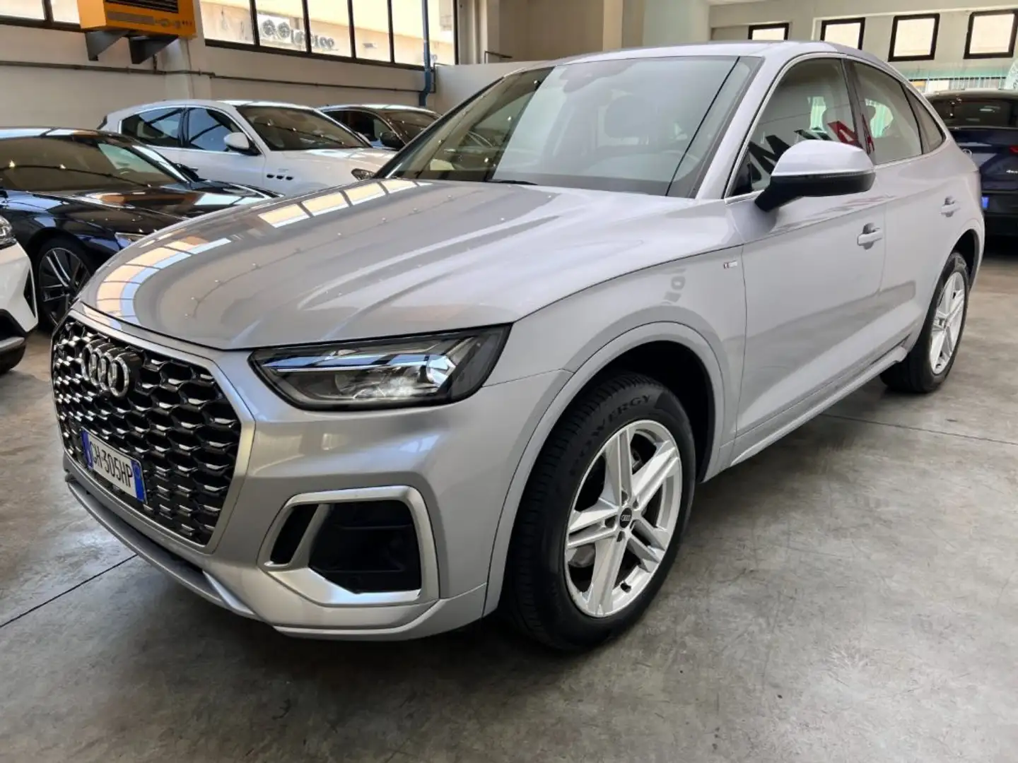 Audi Q5 SPB Sportback 40 TDI quattro S tronic S line Argento - 2