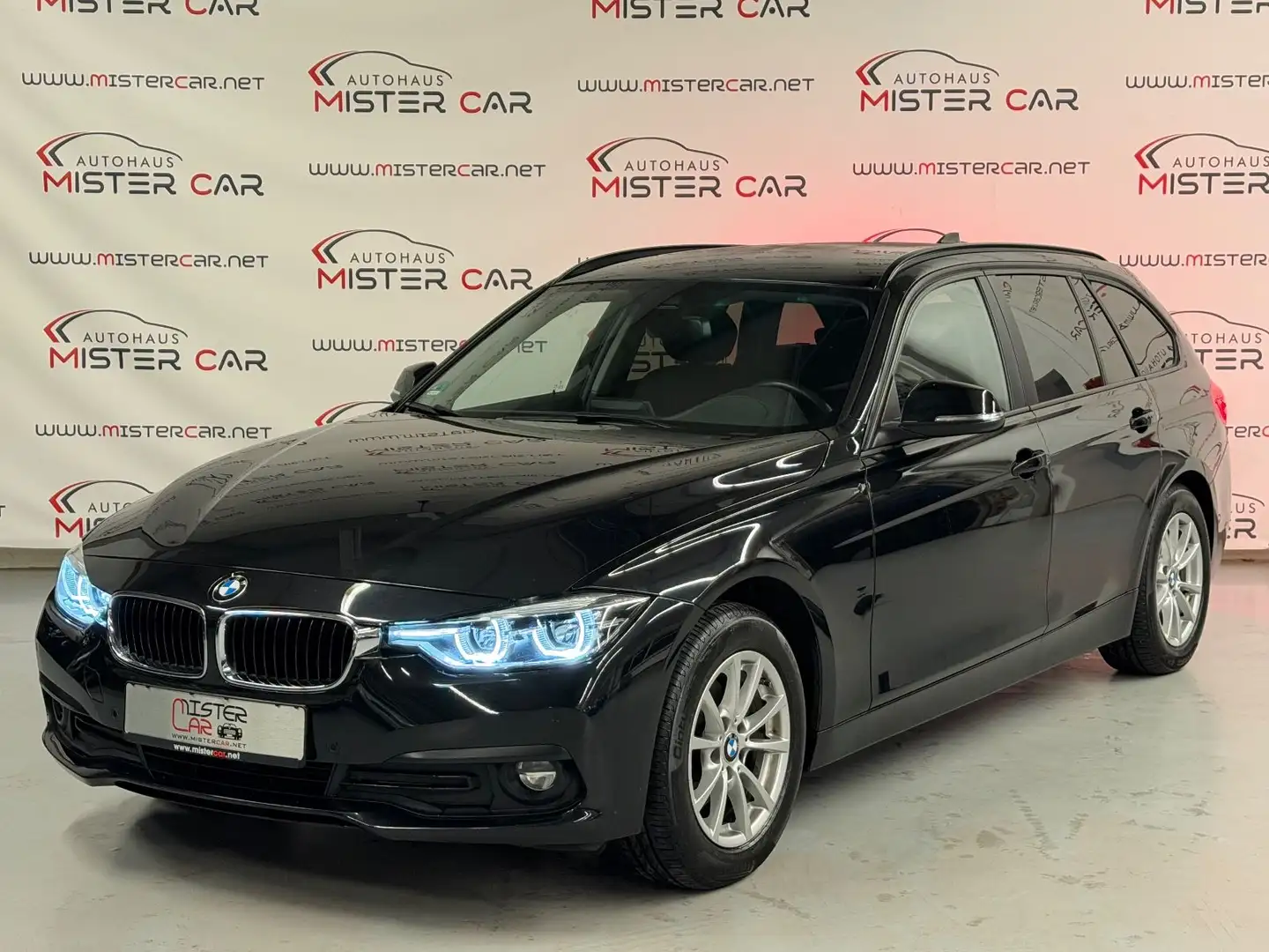 BMW 320 d Touring xDrive Aut NAVI/LED/KEY/AHK/SHZ/ALU Noir - 1