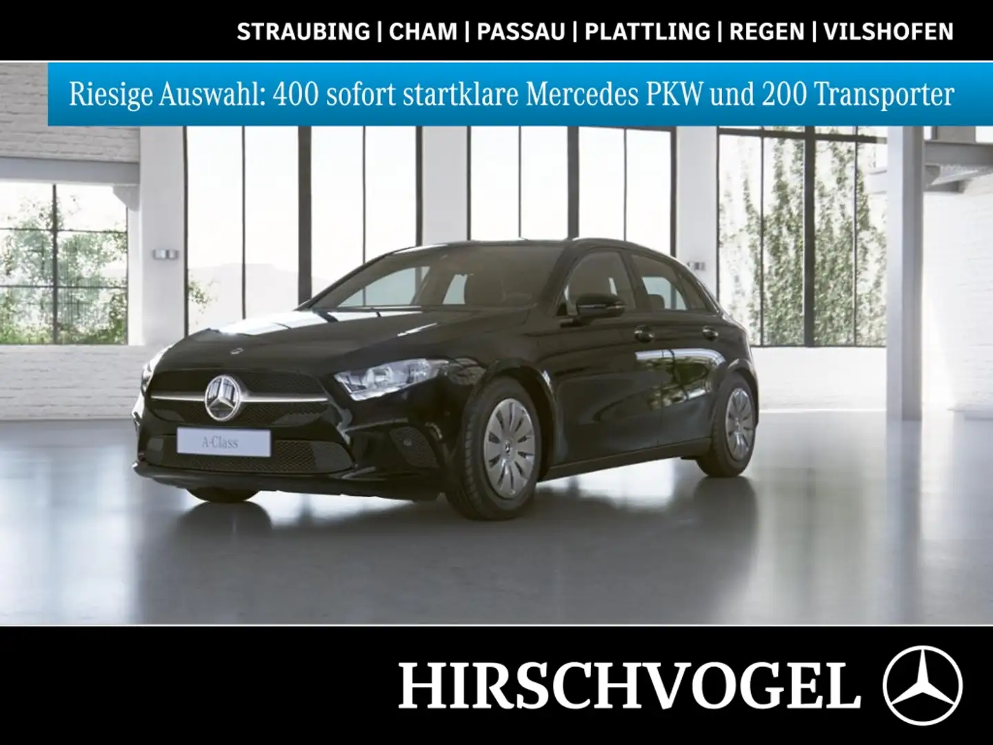 Mercedes-Benz A 160 MBUX+Navi-Plus+PDC+SHZ+Licht-& Sicht-Paket Schwarz - 1