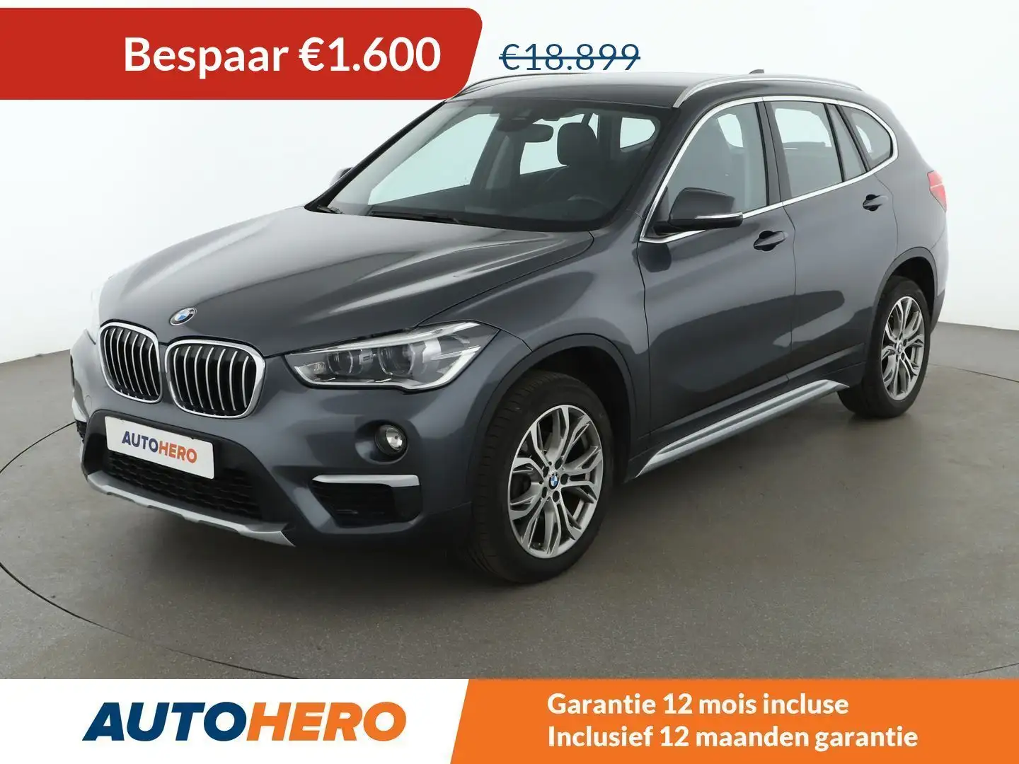 BMW X1 sDrive 18d xLine Gris - 1