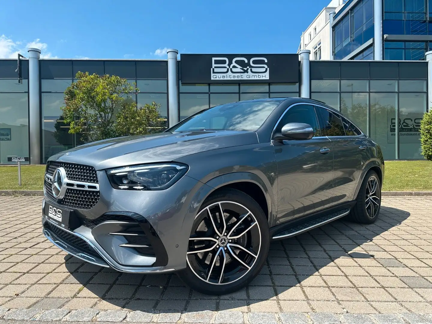 Mercedes-Benz GLE 450 d 4Matic Coupe AMG DISTR,PANO,BURM,LUFT.. Gris - 1