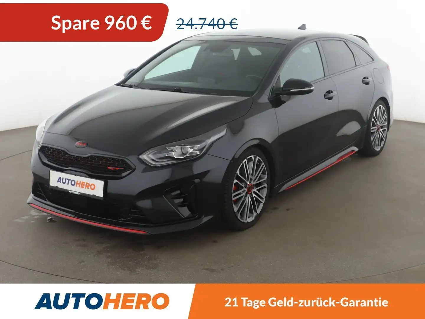 Kia ProCeed / pro_cee'd 1.6 TGDI GT Aut*NAVI*LED*ACC*CAM*PDC*SHZ*KLIMA* Schwarz - 1