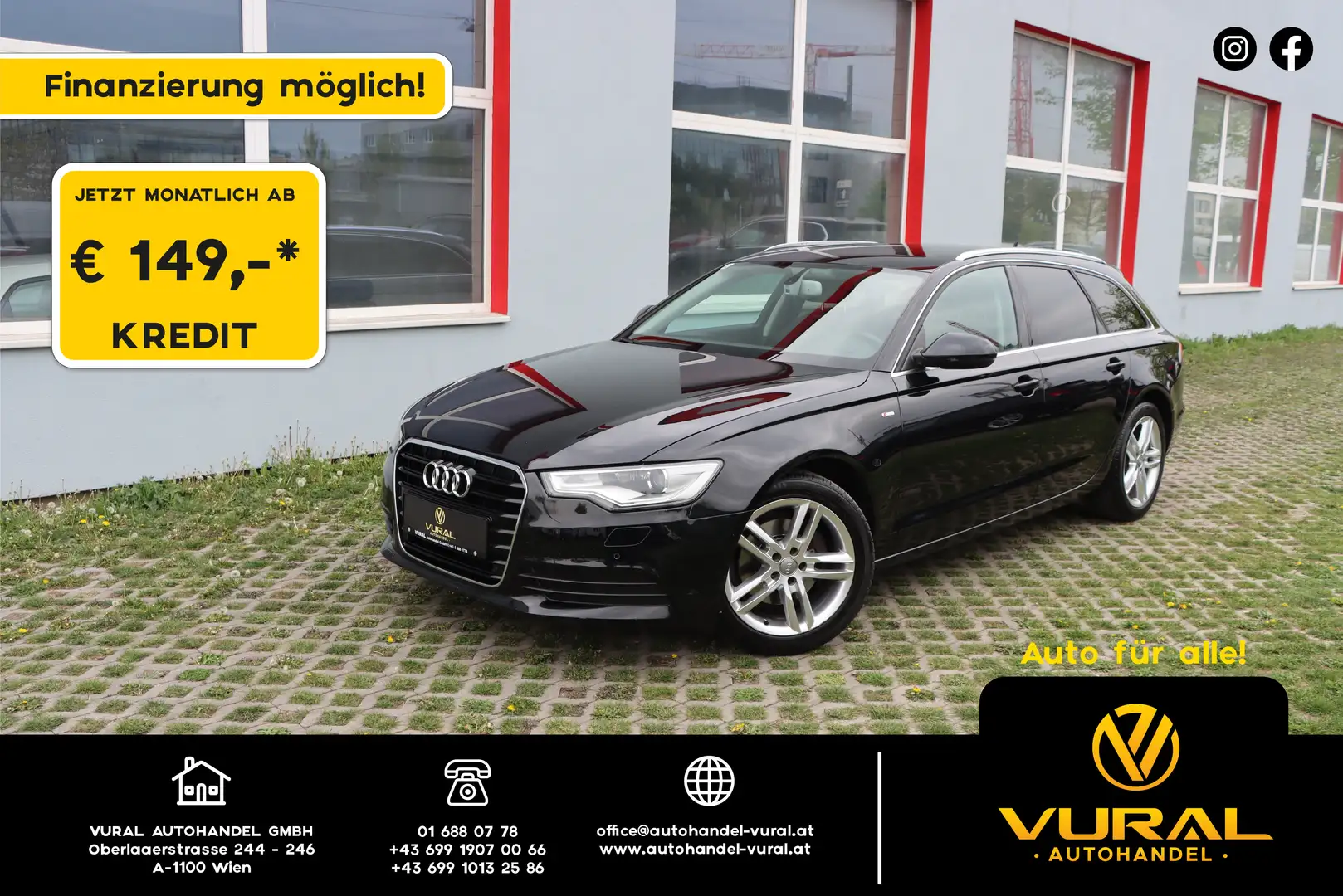 Audi A6 2.0 TDI ultra | Panorama | Kamera | Xenon | NAVI | Schwarz - 1