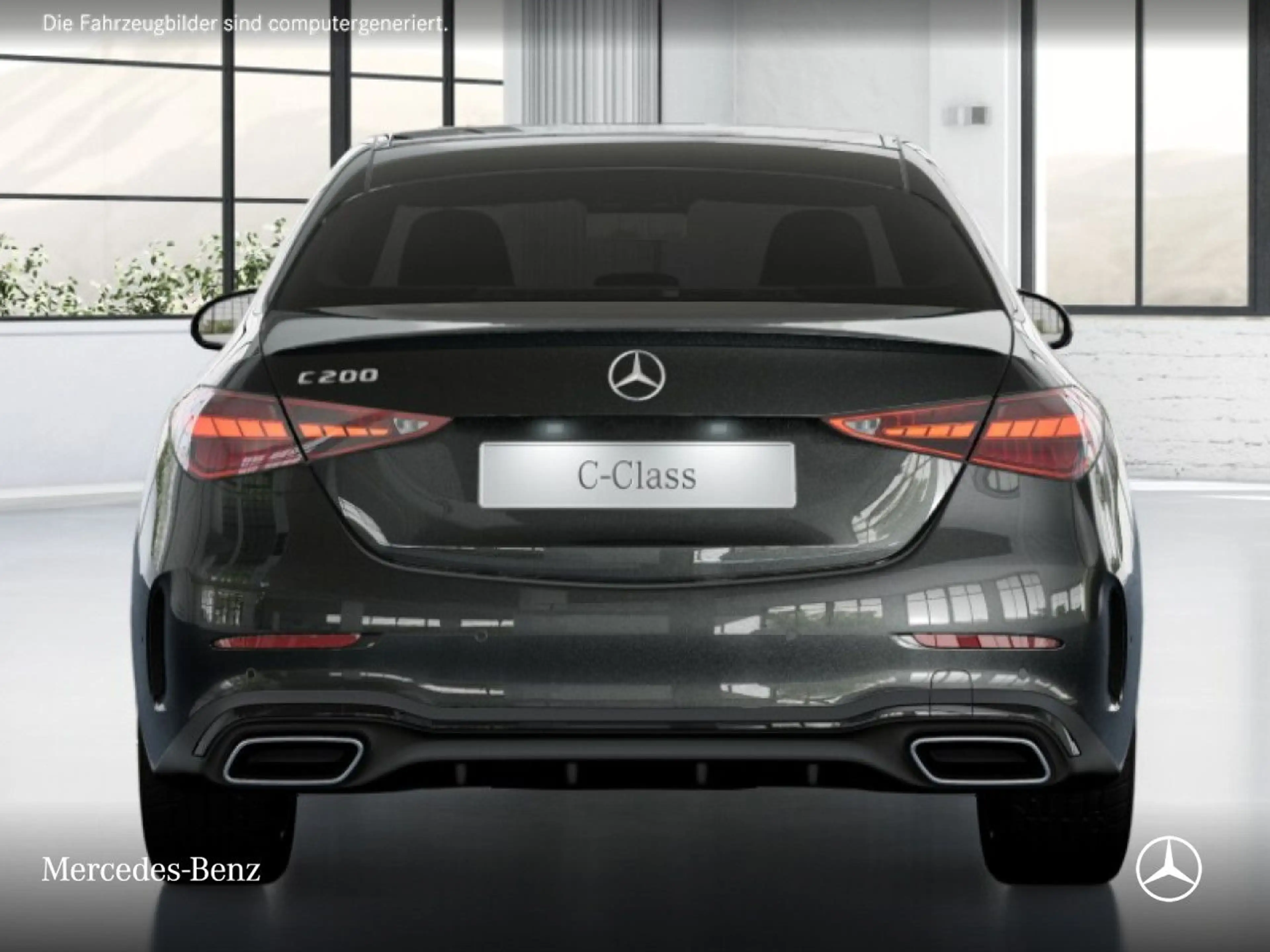Mercedes-Benz C 200 AMG+NIGHT+PANO+360+TOTW+KEYLESS+9G — photo 7