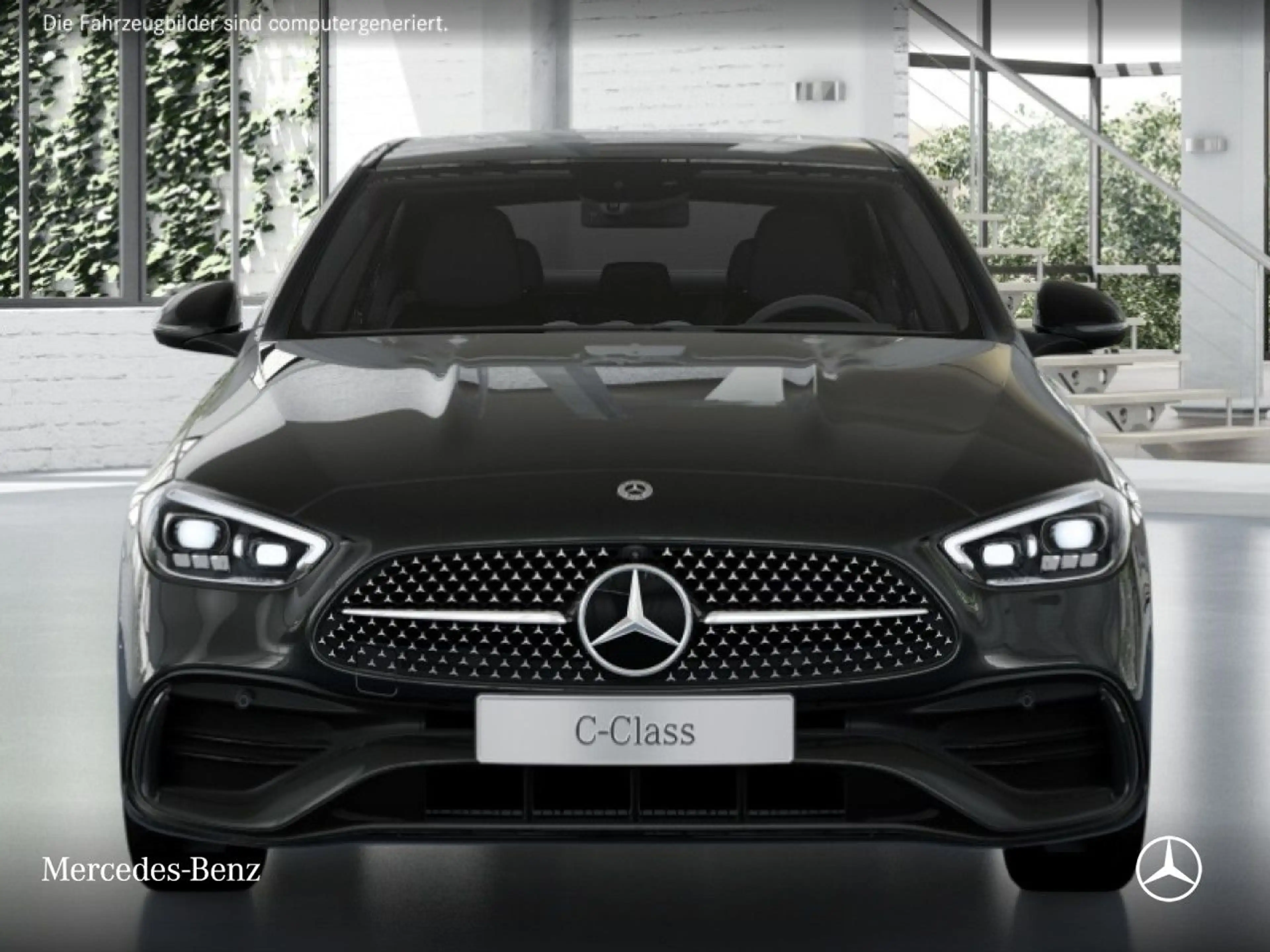 Mercedes-Benz C 200 AMG+NIGHT+PANO+360+TOTW+KEYLESS+9G — photo 6