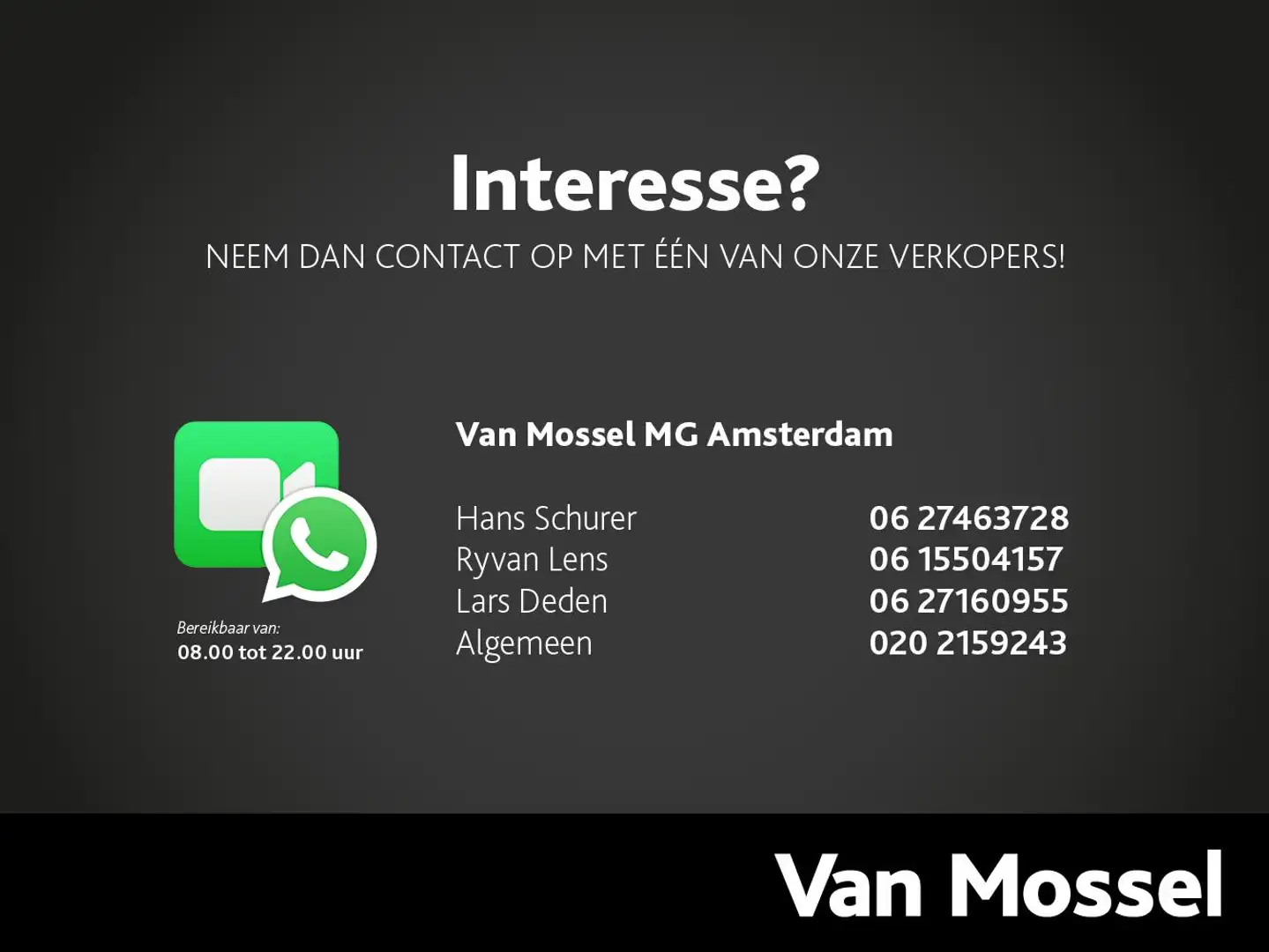 MG ZS MG EV Luxury 45 kWh | Navi | Leder | Panoramadak | Negro - 2