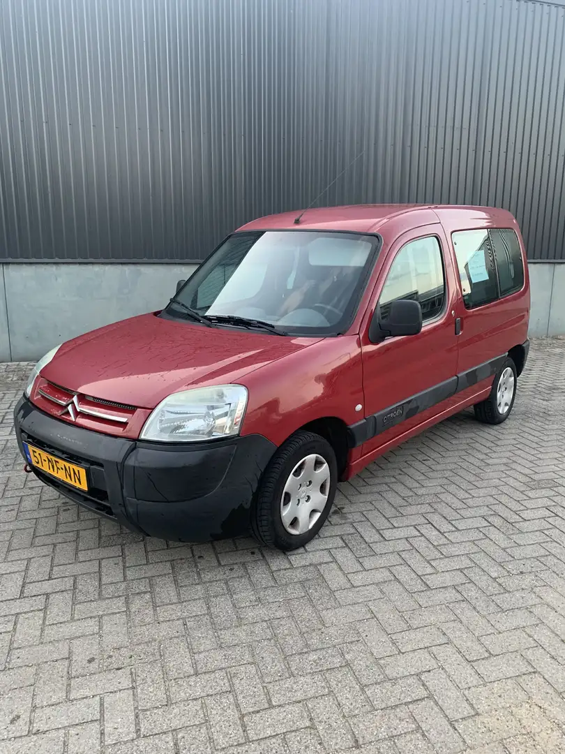 Citroen Berlingo 600 1.4 Bivalent Niveau B Rood - 1