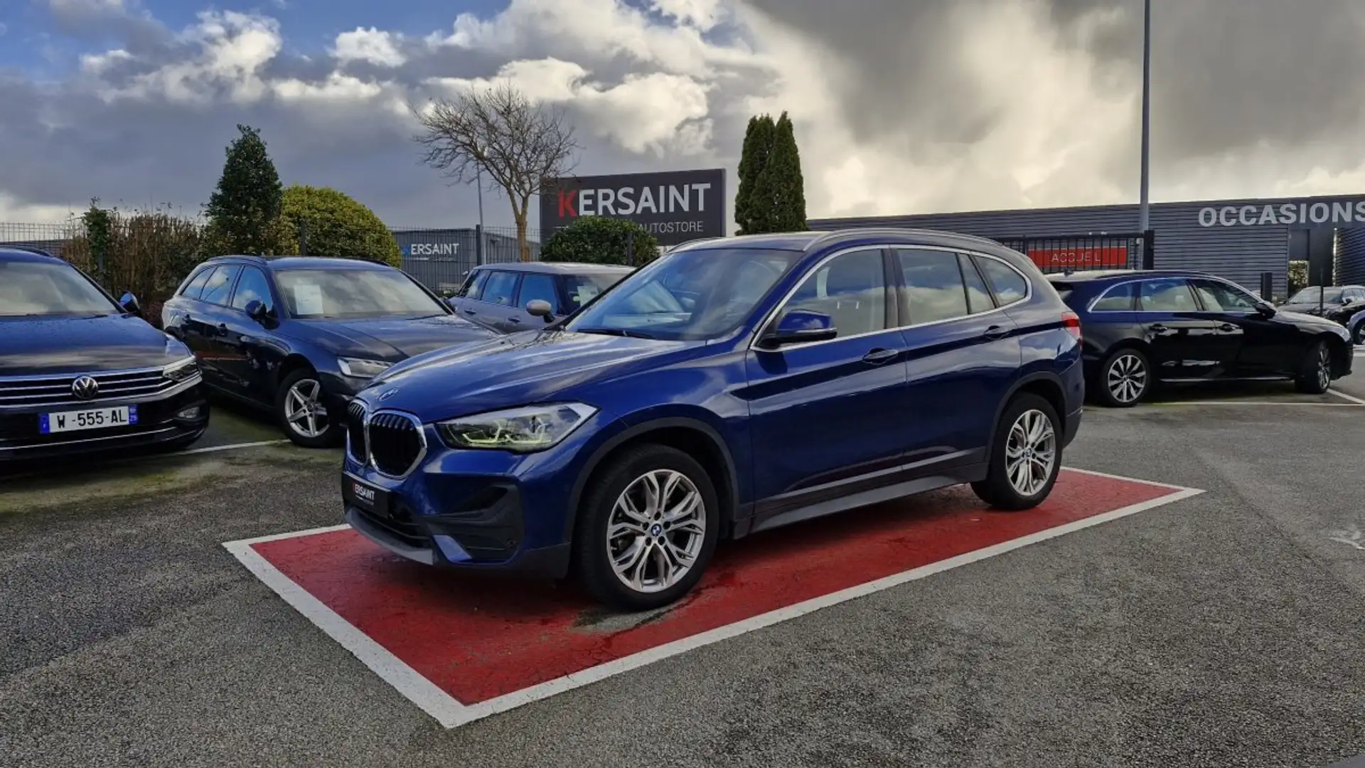 BMW X1 F48 LCI SDRIVE 18I 136 CH DKG7 BUSINESS DESIGN Bleu - 1