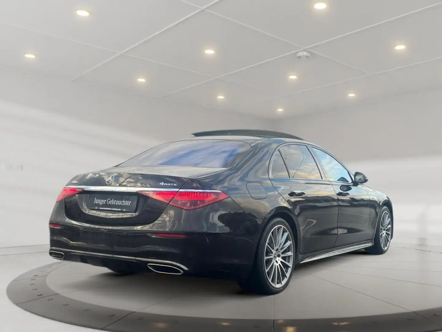 Mercedes-Benz S 580 e 4matic lang AMG AMG+MBUX+Burm+Night+HUD Schwarz - 2