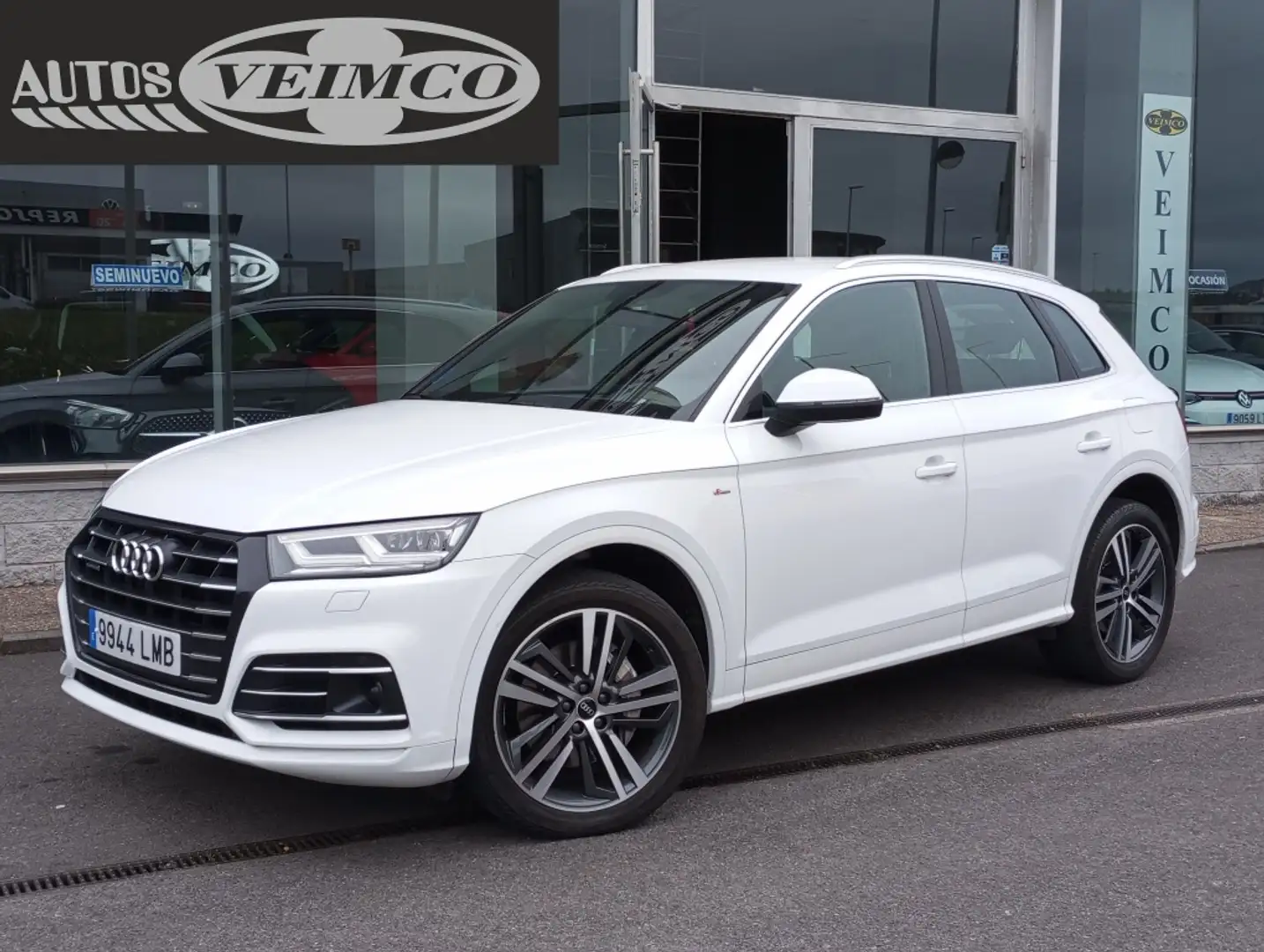 Audi Q5 55 TFSIe S line quattro-ultra S tronic Blanco - 1