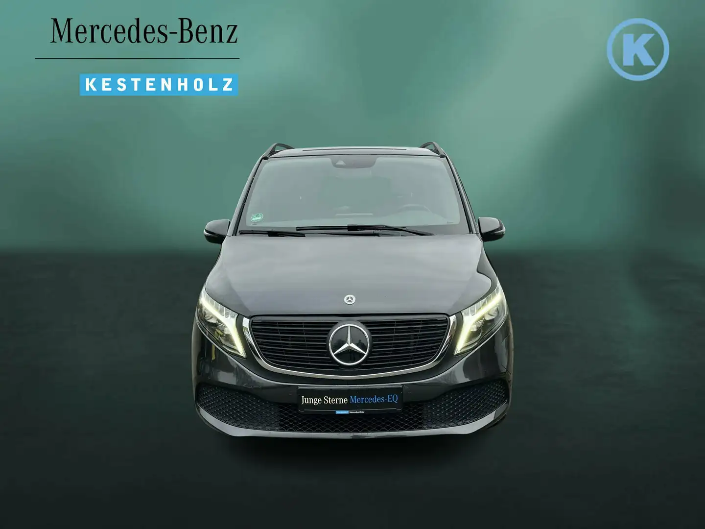 Mercedes-Benz EQV 300 EQV 300 Extralang DISTRO+EL-TÜREN+LED+BURMESTER Grau - 2