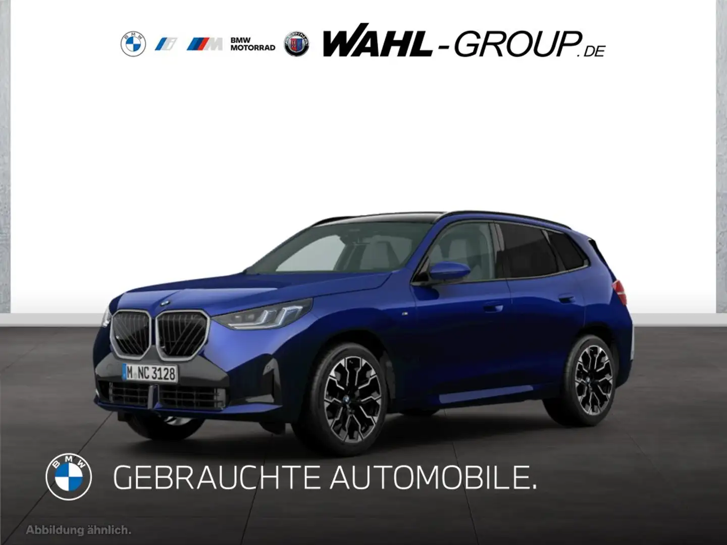 BMW X3 xDrive20i M Sport Panorama HeadUp AHK Adapt LED Ha Blau - 1