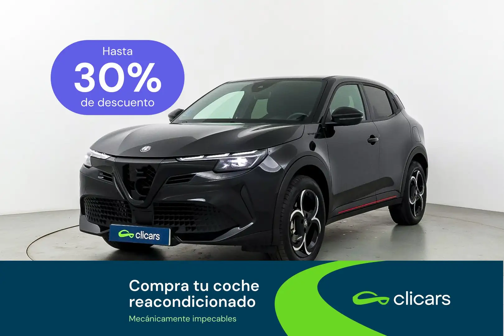 Alfa Romeo Junior Ibrida 1.2 Speciale 100kw eDCT6 Negro - 2