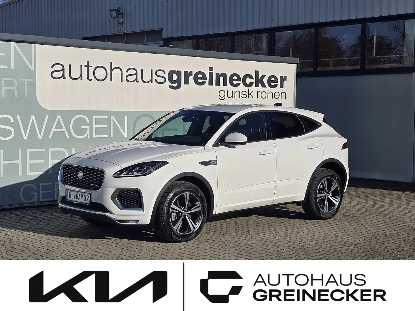 Jaguar E-Pace 2.0DI4 D165 AWD R-Dynamic S Aut. Weiß - 1