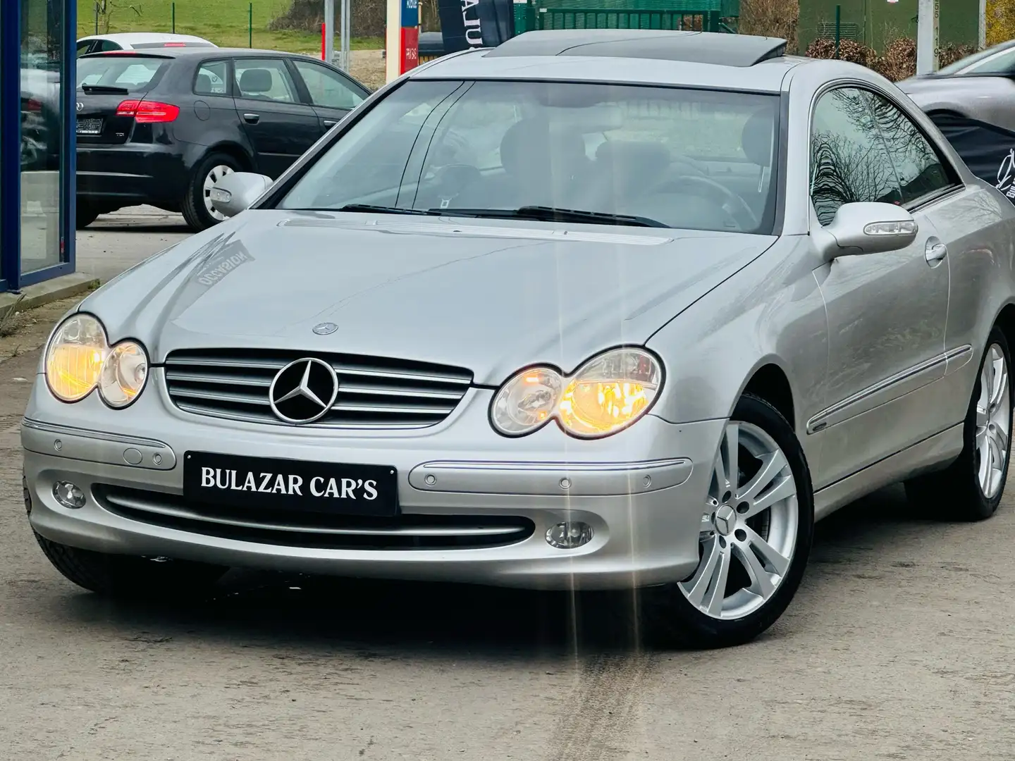 Mercedes-Benz CLK 200 Kompressor Avantgarde*TOIT OUVRANT*PDC*NAVI*GARAN Gris - 1