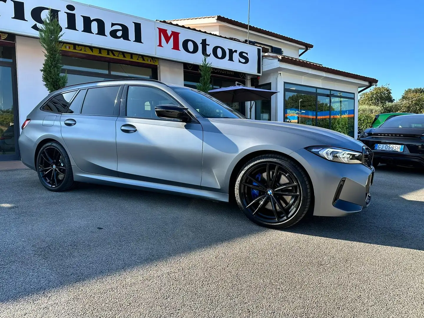 BMW 340 M340d Touring mhev 48V xdrive auto/TETTO PANORAMA Grigio - 2