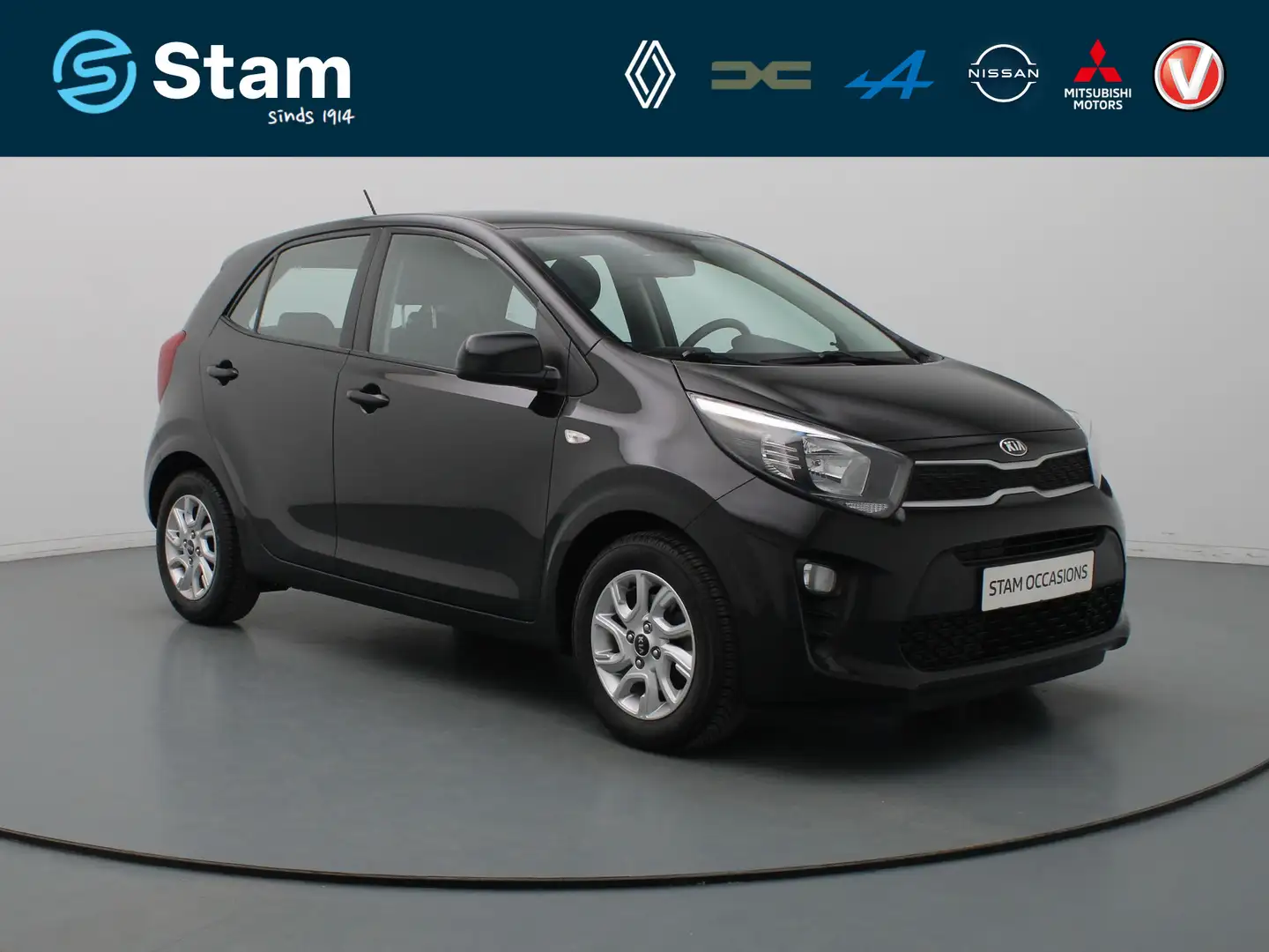 Kia Picanto 65pk CVVT EconomyPlusLine Airco | Bluetooth | Radi Noir - 1