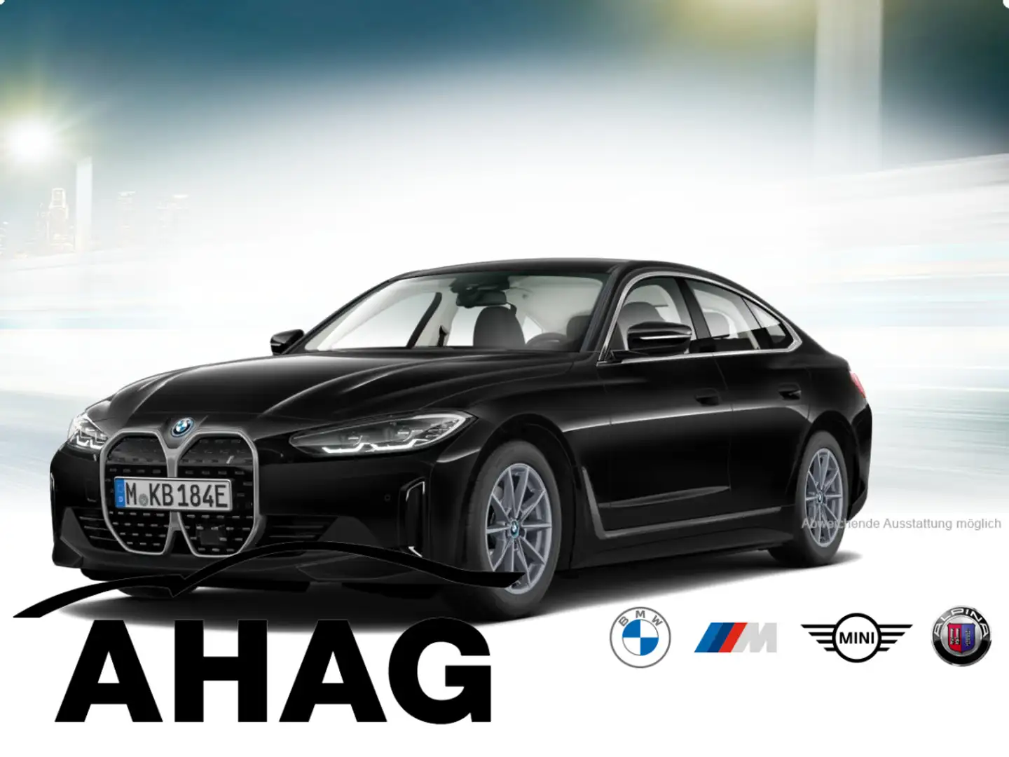 BMW i4 eDrive35 Klimaaut. HIFI Sitzhzg. Vorn Schwarz - 2
