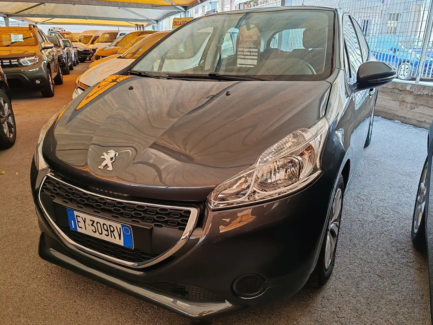 Peugeot 208 208 5p 1.2 puretech Allure E6 Grigio - 1