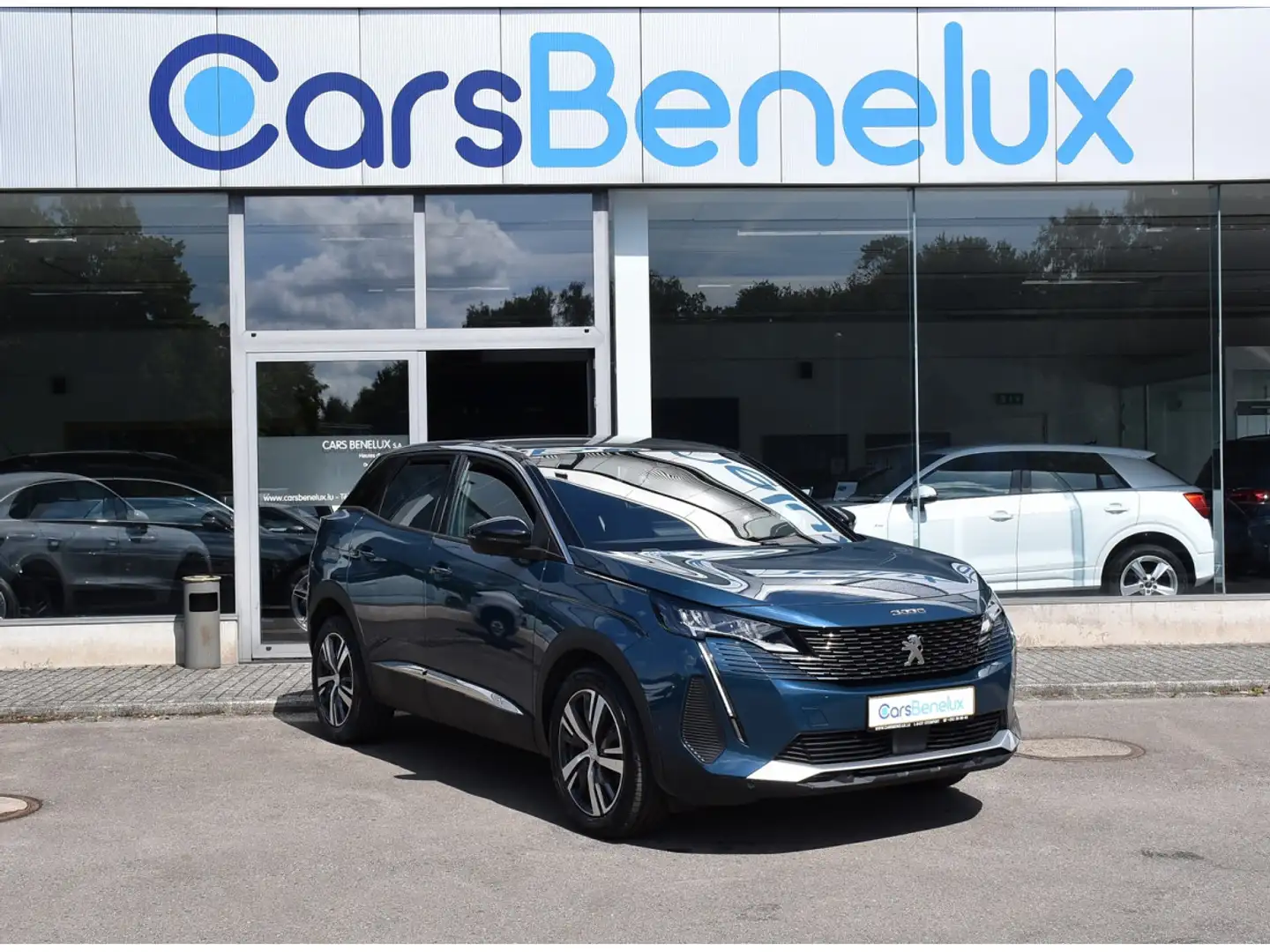 Peugeot 3008 1.2 PureTech Allure ACC LANE SIDE CAM HAYON EL 1°M Bleu - 1