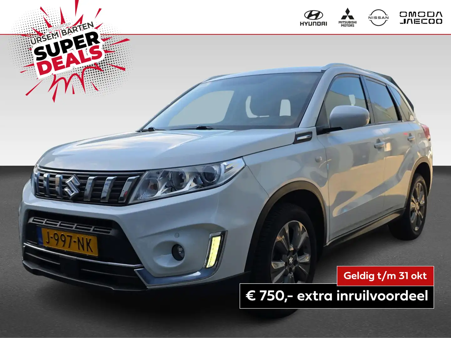 Suzuki Vitara 1.4 Boosterjet Select | Navigatie | All-Season Ban Blanc - 1