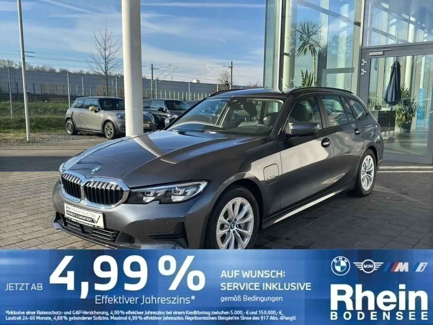 BMW 330 e Touring Advantage ACC DrivingAssist Grau - 1