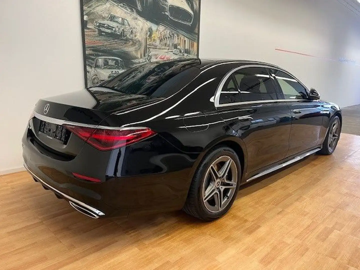 Mercedes-Benz S 580 e lang long AMG-Line Sound Pano Chauffeur Schwarz - 2