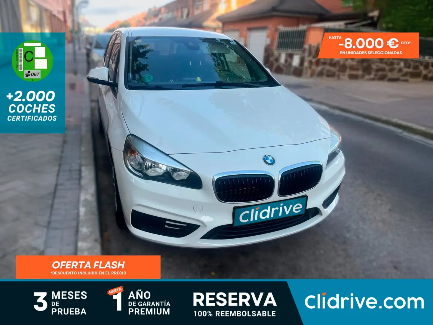 BMW 216 Active Tourer 216d Blanco - 1
