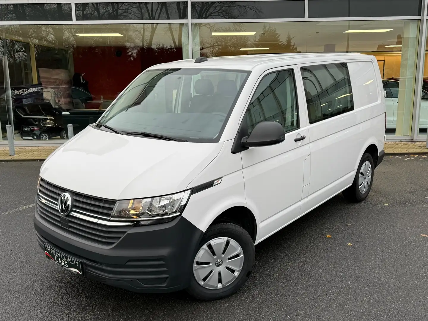 Volkswagen T6.1 Transporter DUBBELE CABINE / CARPLAY / CAMERA / 6ZITS / Blanc - 2