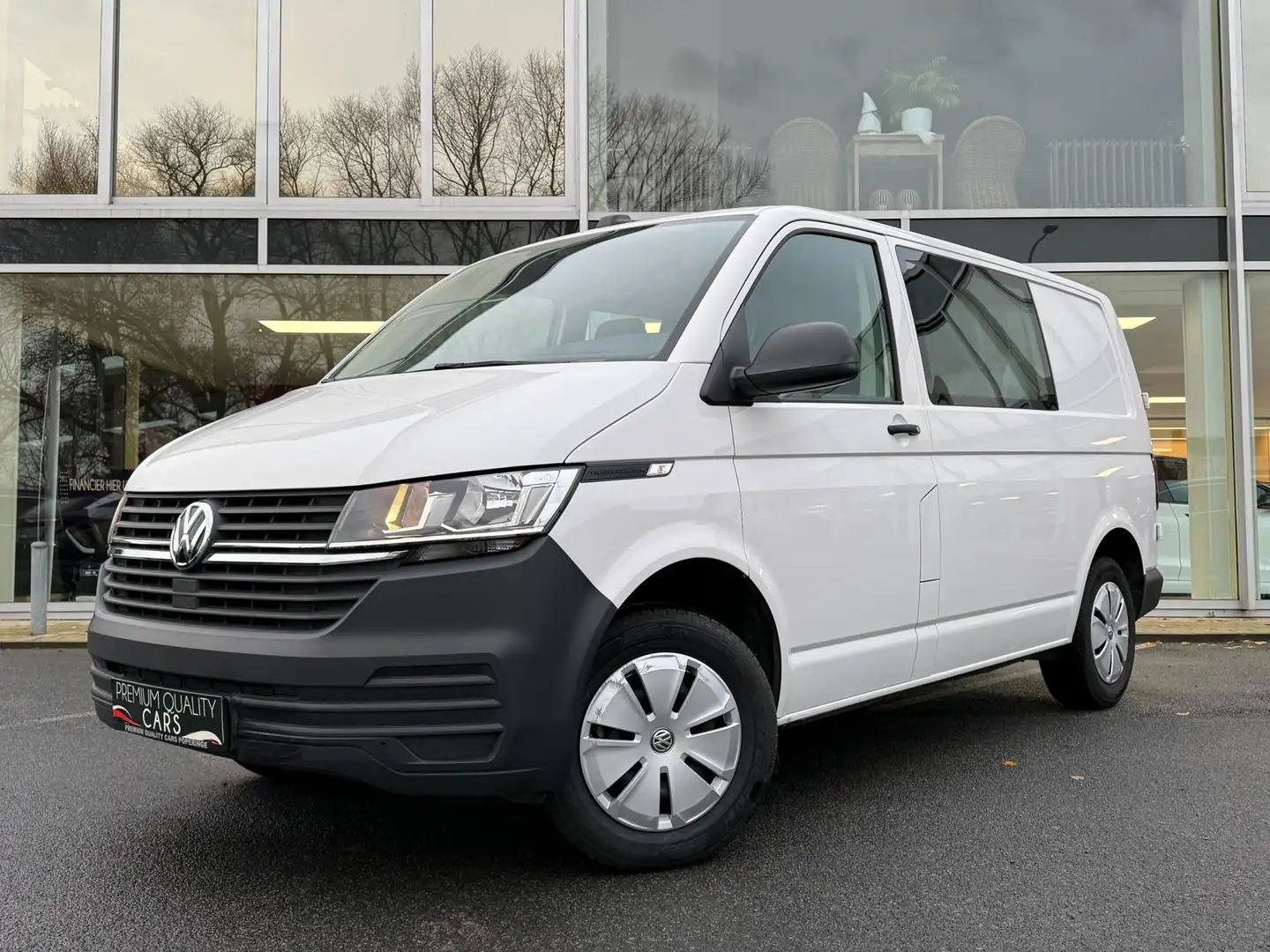 Volkswagen T6.1 Transporter DUBBELE CABINE / CARPLAY / CAMERA / 6ZITS / Blanc - 1