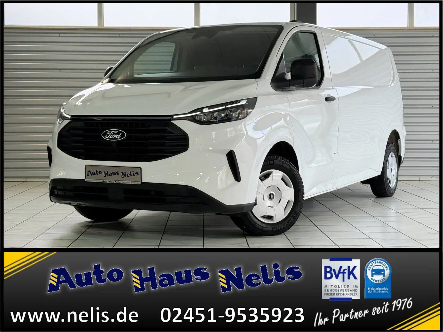 Ford Transit Custom 320 L2 Trend LED Tempomat R-Cam K Weiß - 1