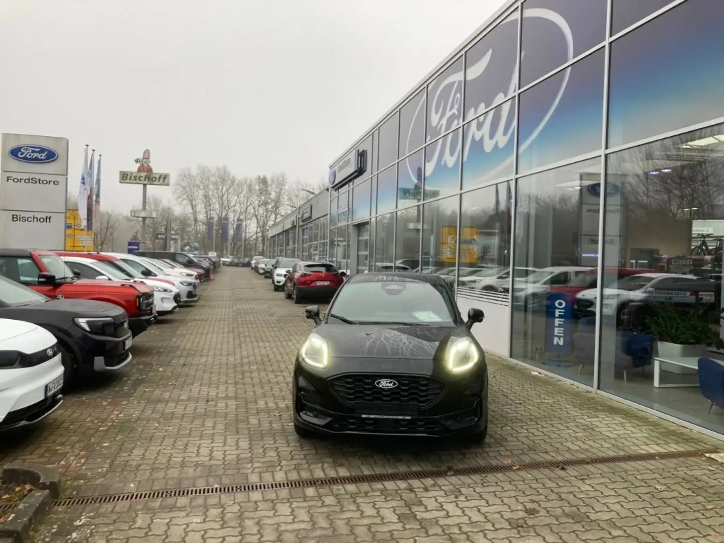 Ford Puma 1.0 EcoBoost Hybrid ST-LINE Zwart - 1