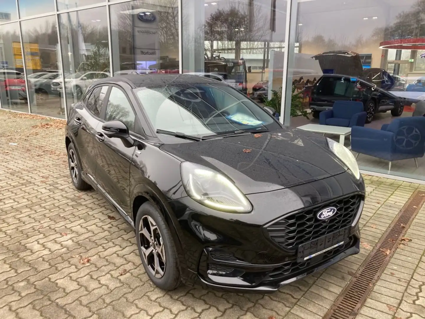 Ford Puma 1.0 EcoBoost Hybrid ST-LINE Schwarz - 1