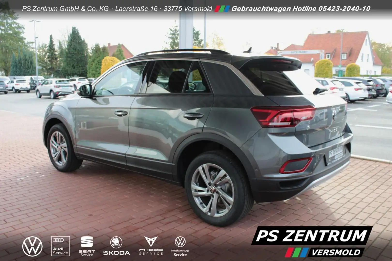 Volkswagen T-Roc Life 1.5 l TSI OPF 110 kW (150 PS) Bluetooth Grau - 2