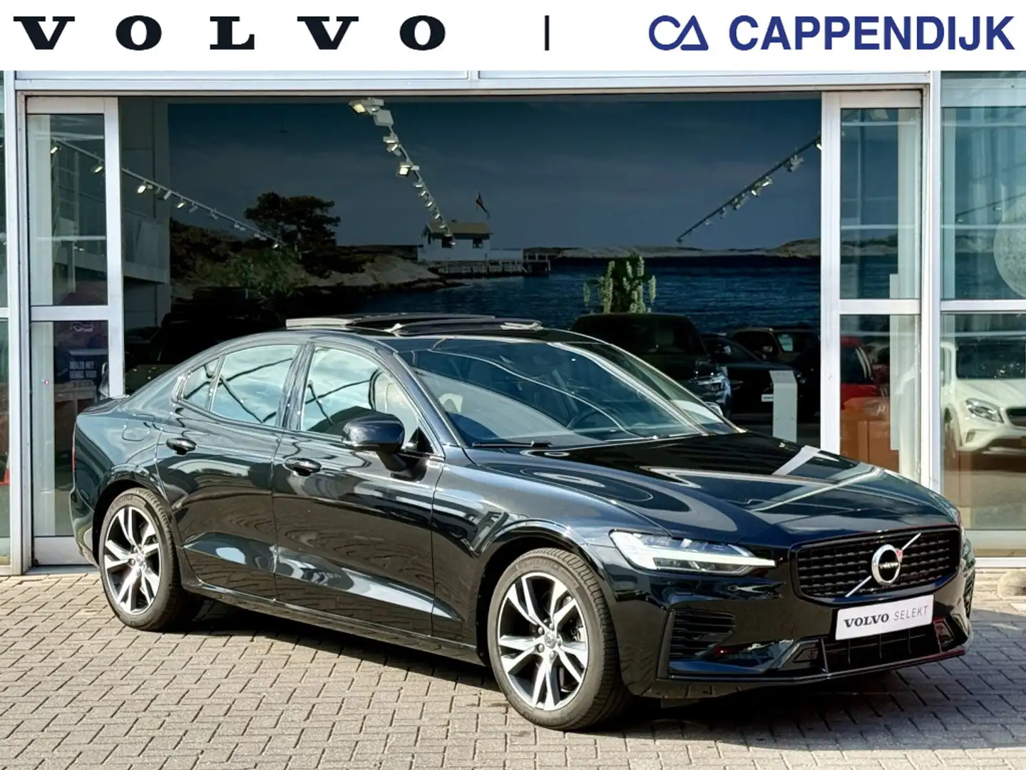 Volvo S60 T8 390PK Recharge R-Design| Panodak| Adap.Cruise| Noir - 1