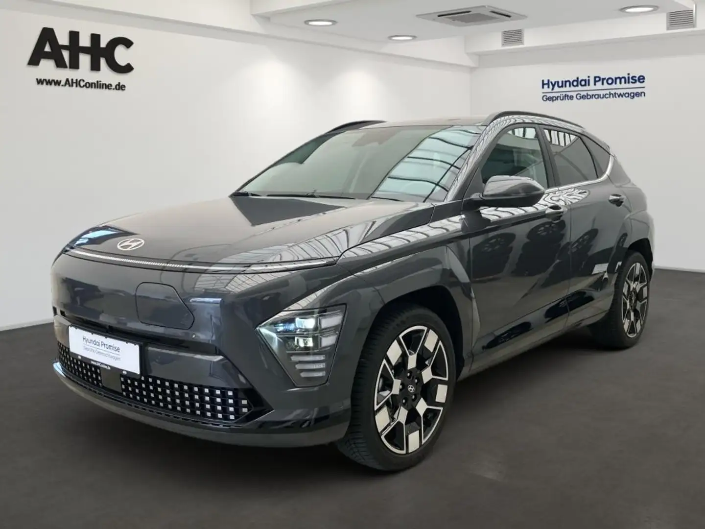 Hyundai KONA Prime Elektro 2WD Virtual WPumpe AUT Navi Grau - 1