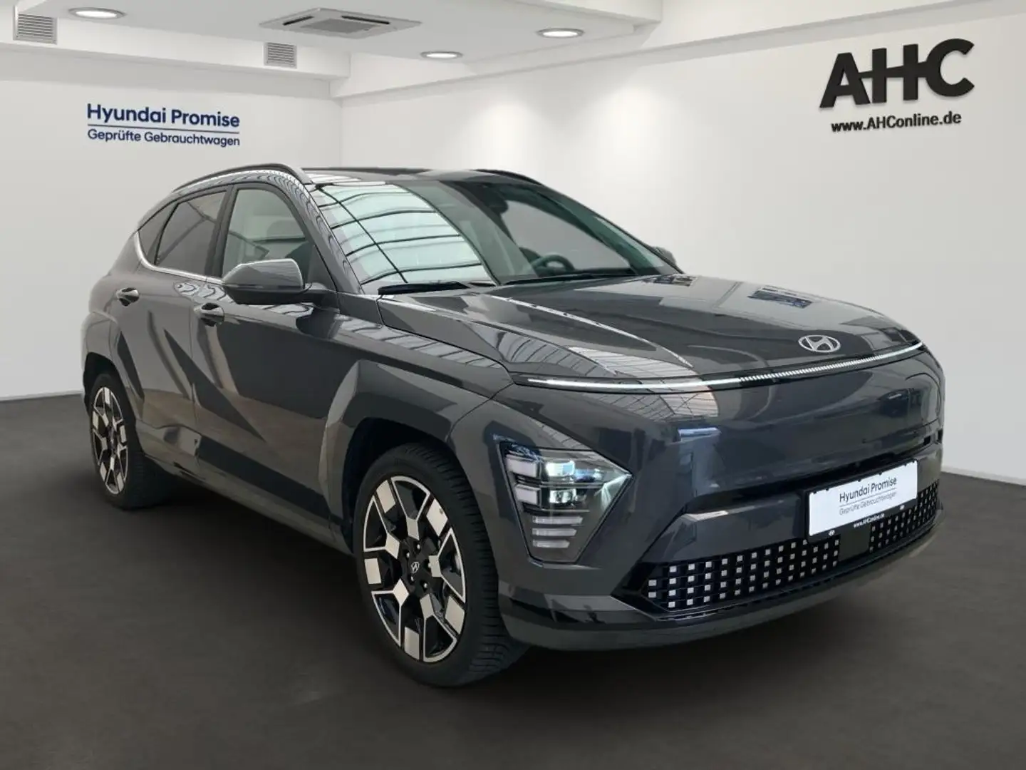 Hyundai KONA Prime Elektro 2WD Virtual WPumpe AUT Navi Grau - 2