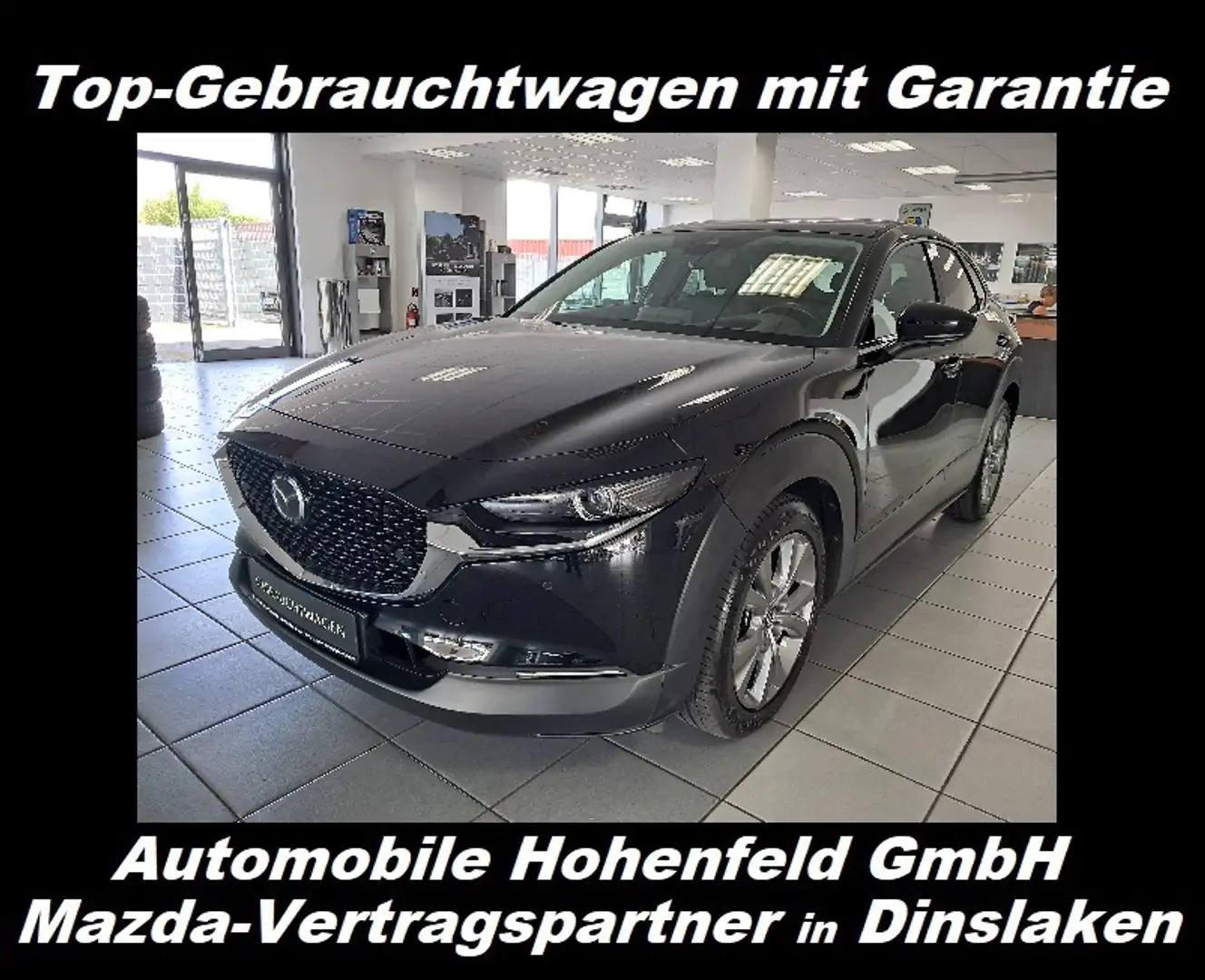 Mazda CX-30 Selection 2.0L *BOSE*NAVI*360°*SHZG*8-fach* Schwarz - 1