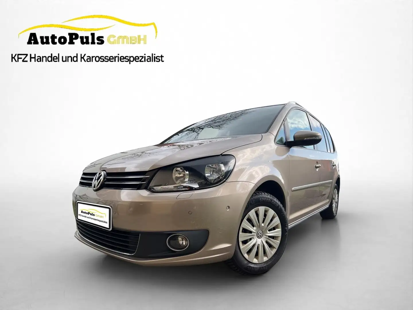 Volkswagen Touran Highline BMT + 1a Zustand + Service von VW + Beige - 1