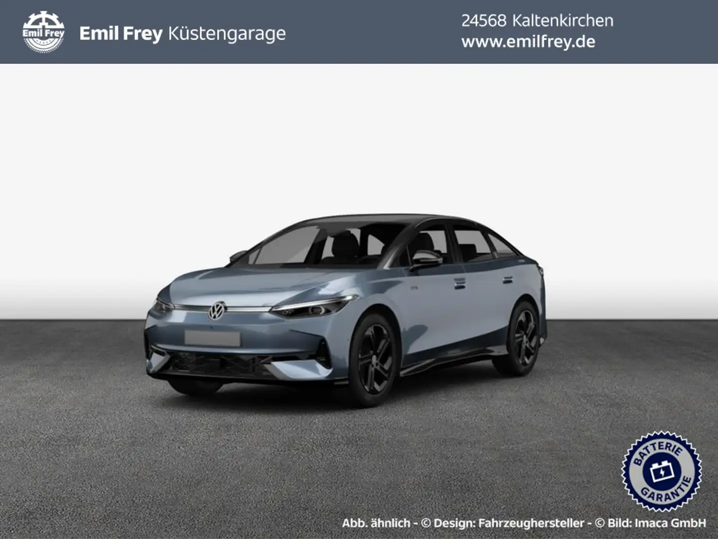 Volkswagen ID.7 Pro electric AHK/IQ.Drive/Wärmepumpe Blau - 1