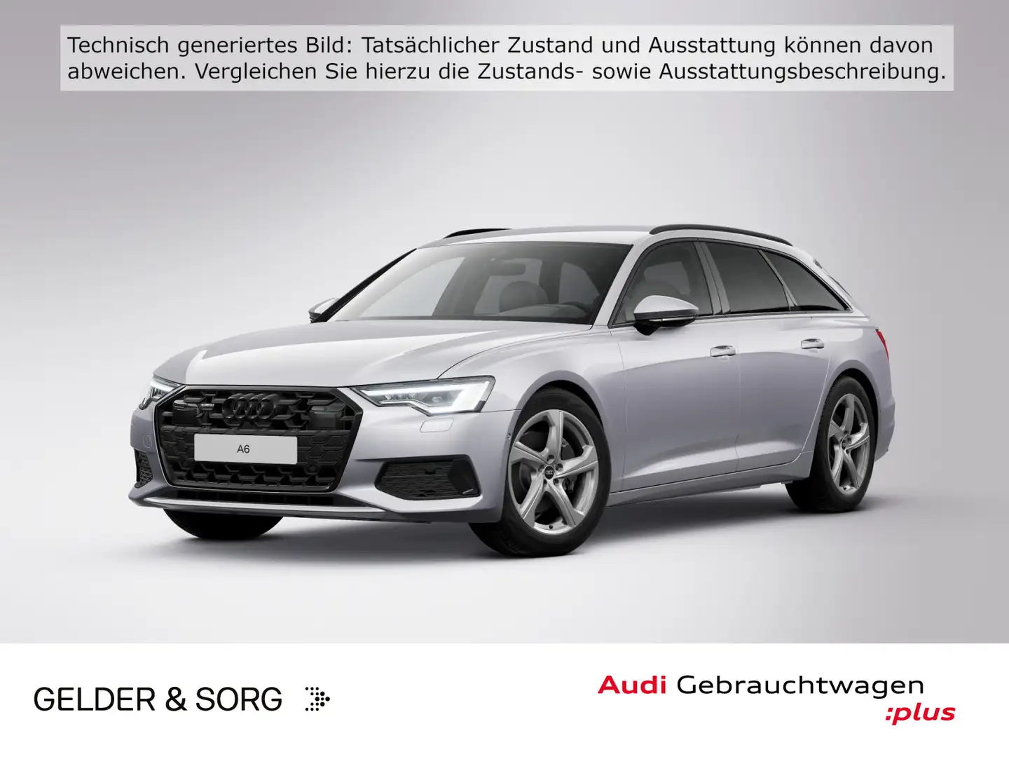 Audi A6 45 TDI qu. advanced AHK*Matrix*Business Silber - 1