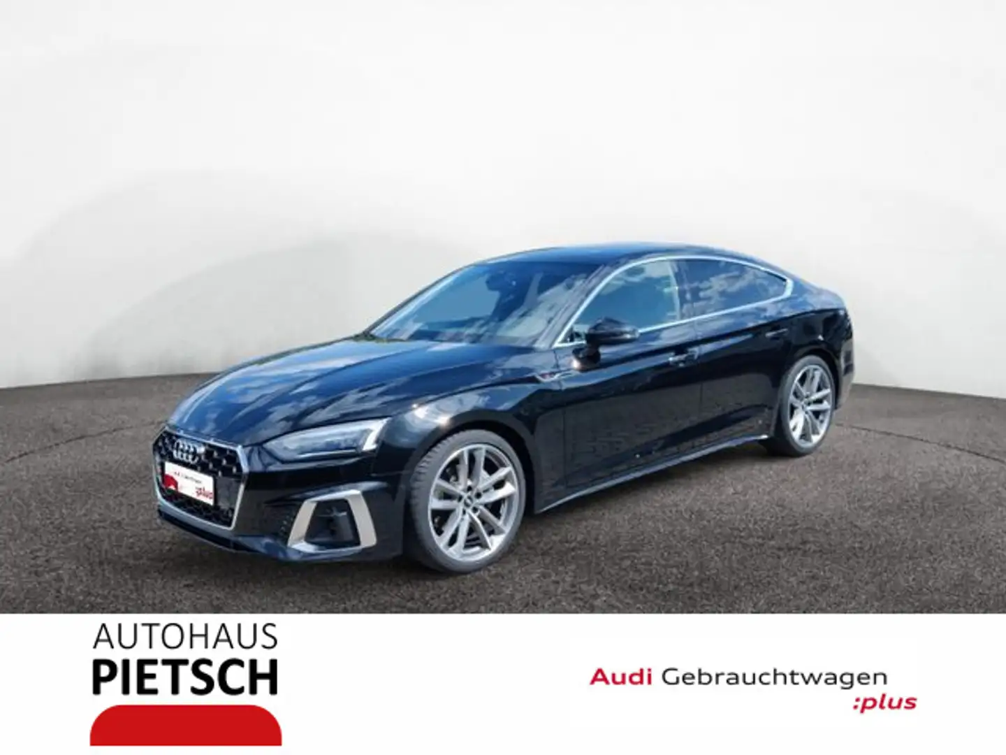 Audi A5 40 TDI quattro S line AHK B&O 19'' Schwarz - 1