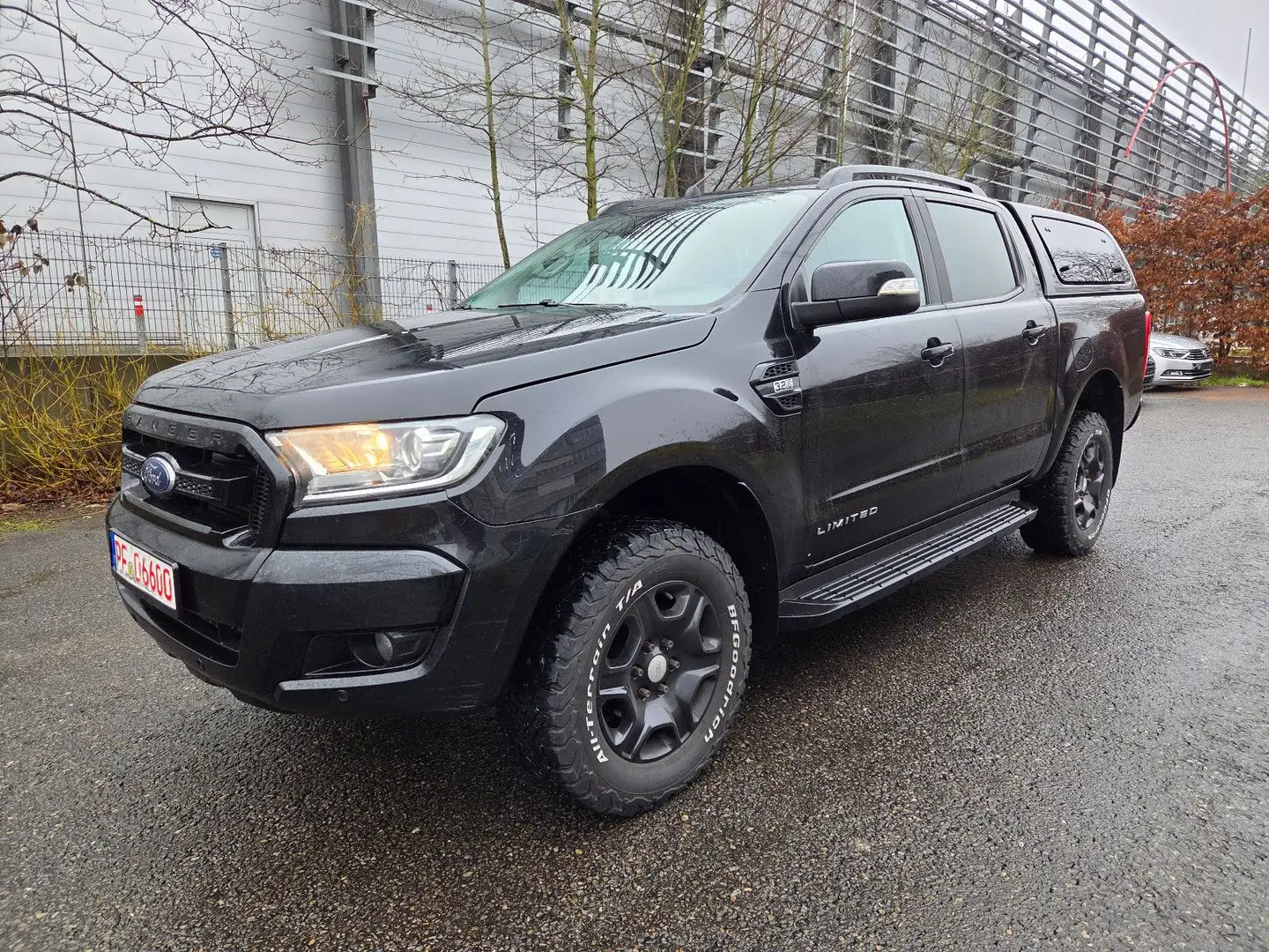 Ford Ranger 3.2 Limited DoKa 4x4 AHK RFK LEDER Noir - 1