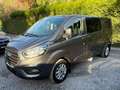 Ford Transit Custom 2.0 TDCi L2 - DOUBLE CABINE - 6 PLACES - EURO 6b Gris - thumbnail 1