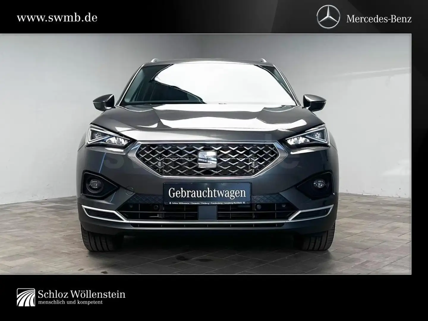 SEAT Tarraco 2.0 TSI Xcellence 4Drive LED/AHK/Fahrass Gris - 2