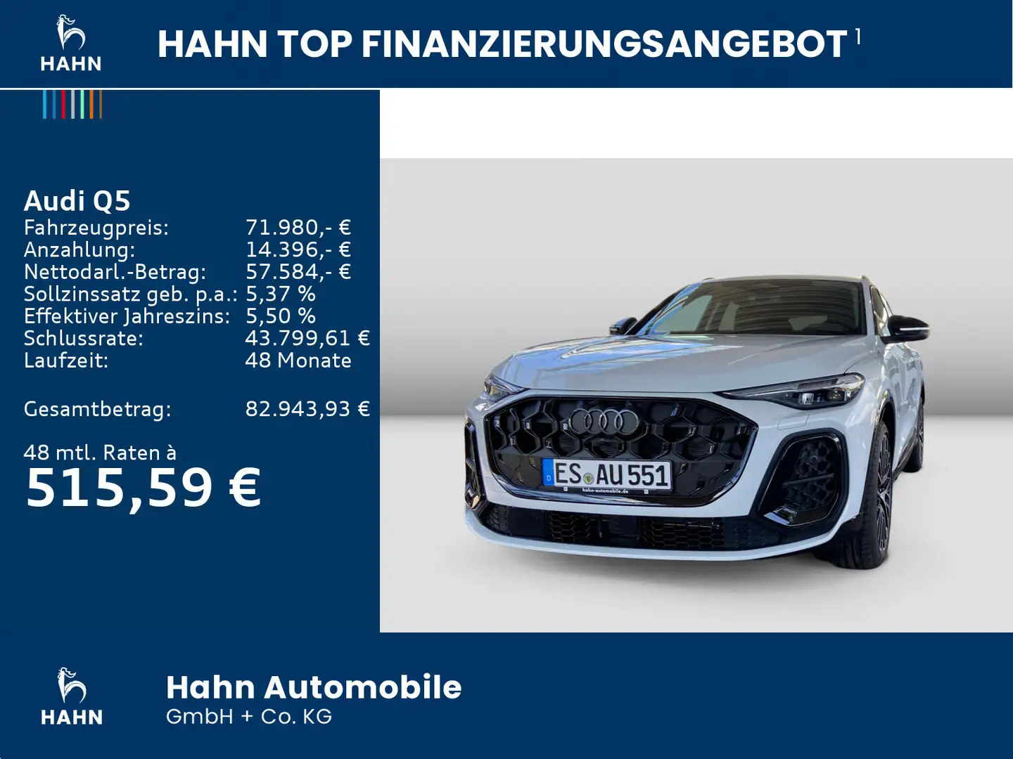 Audi Q5 SUV TDI quattro 150 kW S tronic Blanc - 2